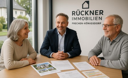 Makler berät Erben beim Immobilienverkauf in Königsdorf